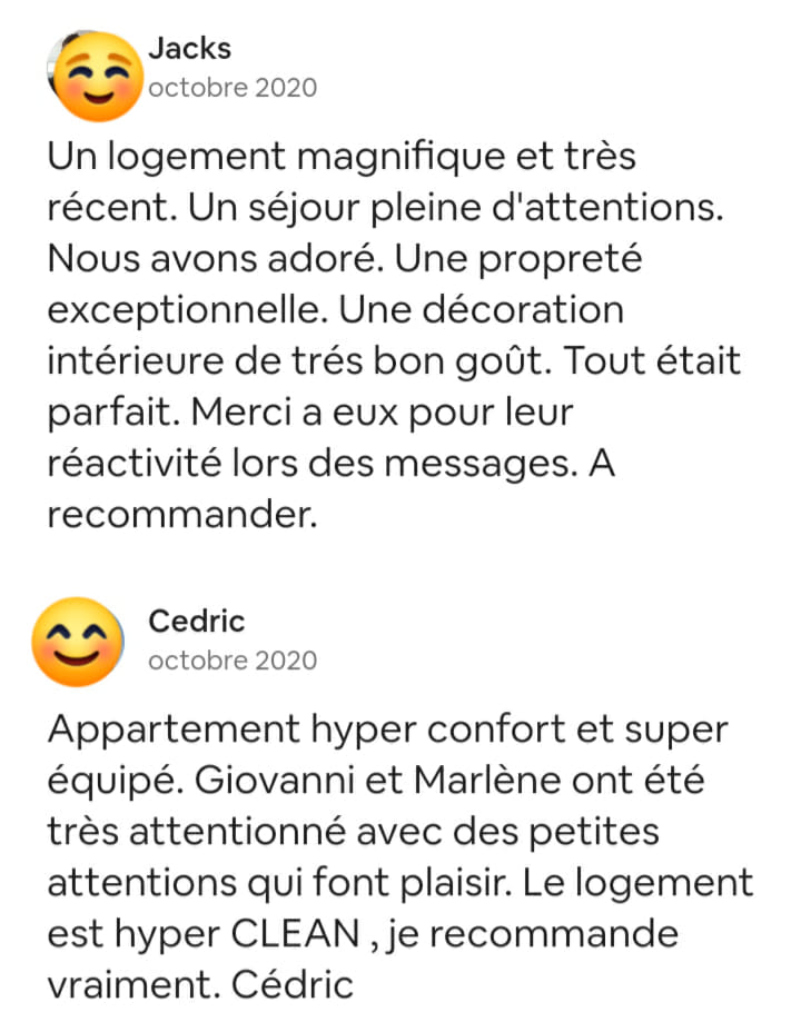prestation Airbnb